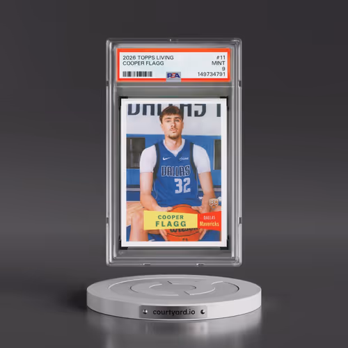 2026 Topps Living #11 Cooper Flagg (PSA 9 MINT)