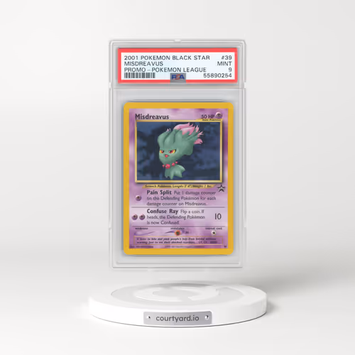 1999 Black Star Promos #39 Misdreavus - Pokémon League (PSA 9 MINT)