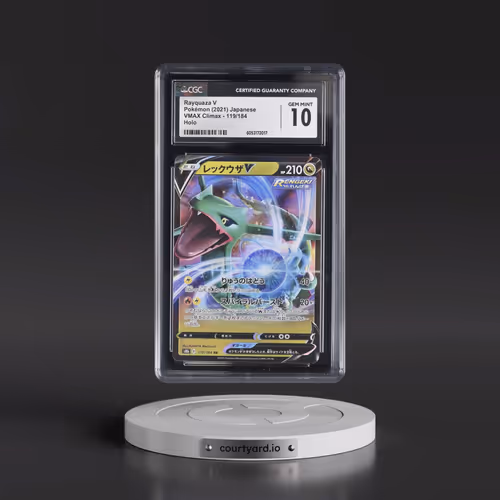 2021 VMAX Climax #119/184 Rayquaza V - Holo (CGC 10 GEM MINT)