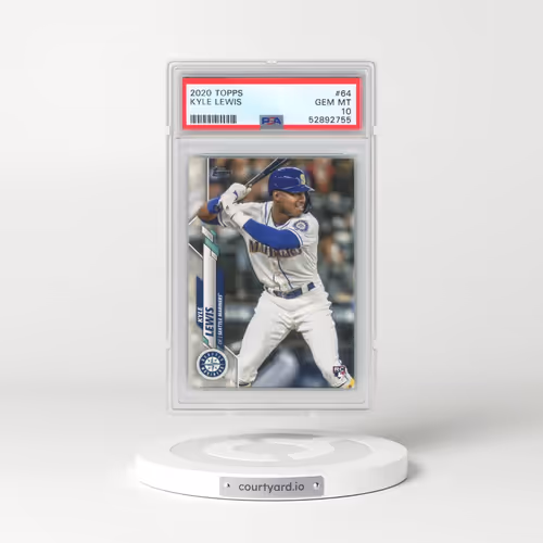 2020 Topps #64 Kyle Lewis (PSA 10 GEM MINT)