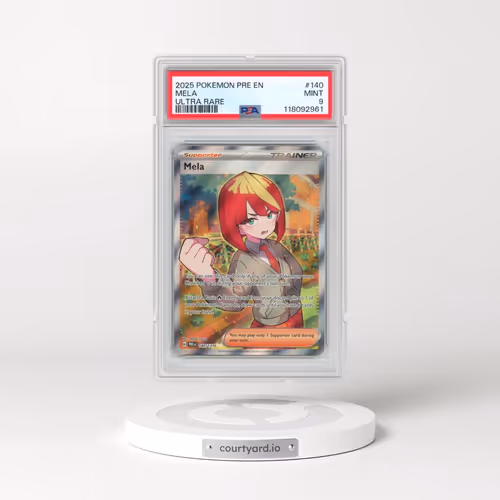 2025 Pokémon Pre EN-Prismatic Evolutions #140 Mela Ultra Rare