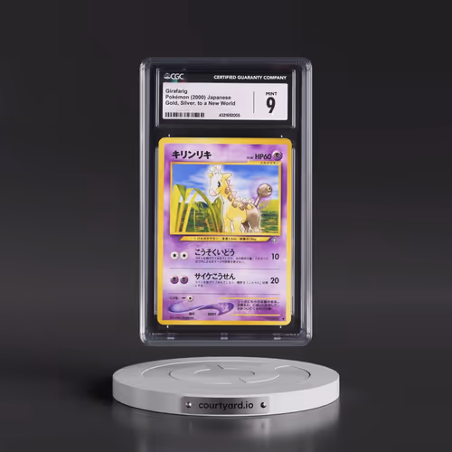 2000 Gold, Silver, to a New World #203 Girafarig (CGC 9 MINT)