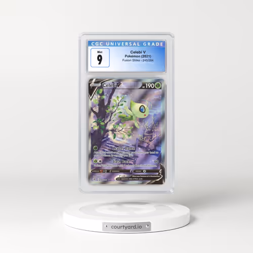 2019 Fusion Strike #245 Celebi V - Holo (CGC 9 MINT)