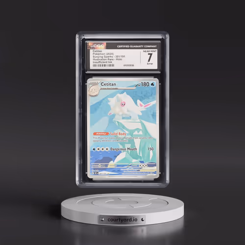 2024 Pokémon Ssp EN-Surging Sparks #201 Cetitan - Illustration Rare (CGC 7 NM)