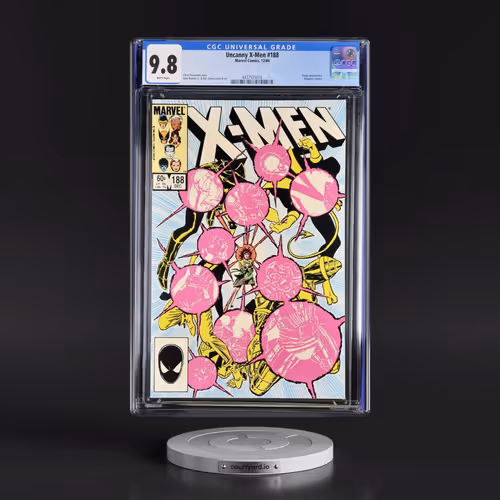 Uncanny X-Men #188 CGC 9.8 White Pages (Marvel Comics, 12/84) - Universal