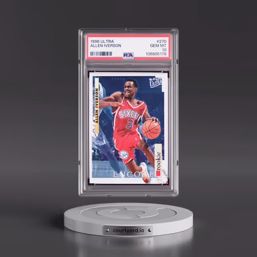 1996 Ultra #270 Allen Iverson (PSA 10 GEM MINT)