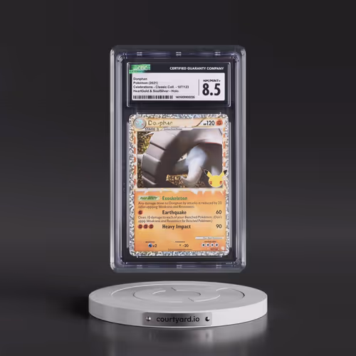 2021 Celebrations - Classic Collection #107/123 Donphan - HeartGold & SoulSilver Holo (CGC 8.5 N