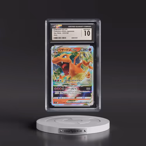 2022 Star Birth #015/100 Charizard VSTAR - Holo (CGC 10 GEM MINT)