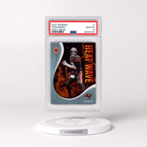 2021 Panini Phoenix Heat Wave #1 Tom Brady (PSA 10 GEM MINT)