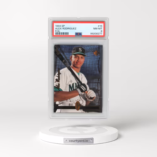 1994 SP #15 Alex Rodriguez - Foil (PSA 8 NM-MT)