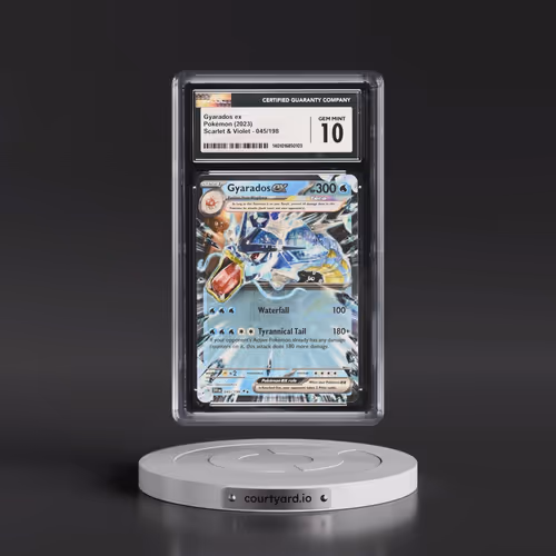 2023 Scarlet & Violet #045/198 Gyarados ex - Holo (CGC 10 GEM MINT)