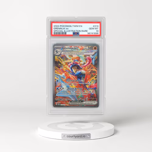 2024 Pokémon Twm EN-Twilight Masquerade #214 Greninja EX - Holo Special Illustration Rare (PSA 10 GEM MINT)