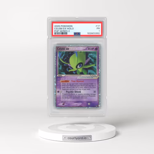 2005 Pokémon Pop Series 2 #17 Celebi EX - Holo Holo (PSA 1 PR)