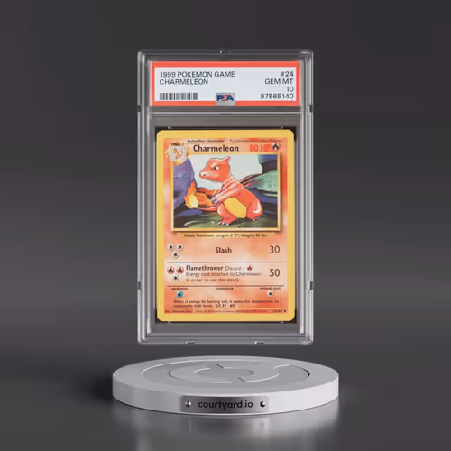 1999 Pokémon Game #24 Charmeleon (PSA 10 GEM MINT)
