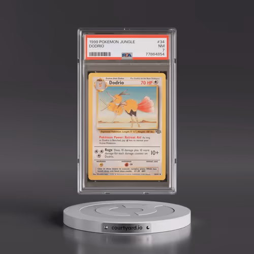 1999 Pokémon Jungle #34 Dodrio (PSA 7 NM)
