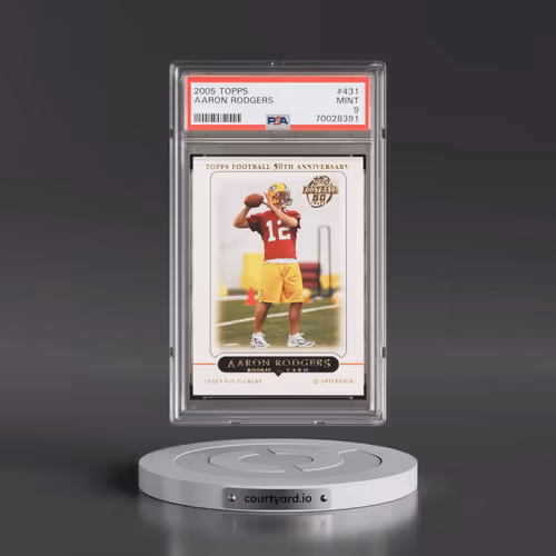 2005 Topps #431 Aaron Rodgers (PSA 9 MINT)