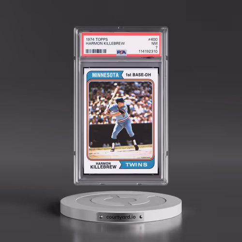 1974 Topps #400 Harmon Killebrew (PSA 7 NM)