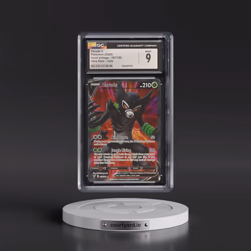 2020 Vivid Voltage #167/185 Zarude V - Holo (CGC 9 MINT)