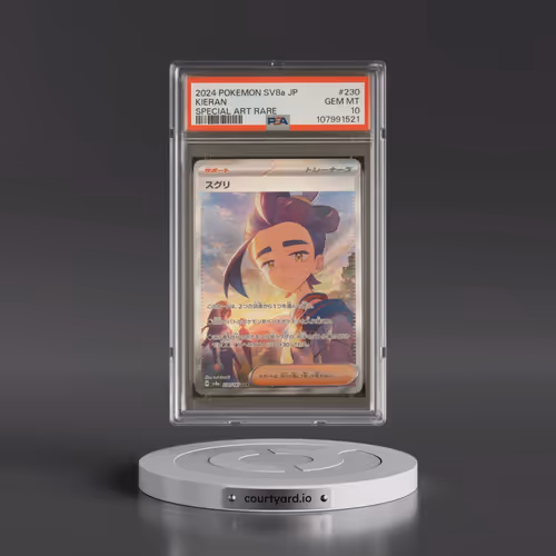 2024 Pokémon Sv8a-Terastal Fest EX #230 Kieran - Special Art Rare (PSA 10 GEM MINT)