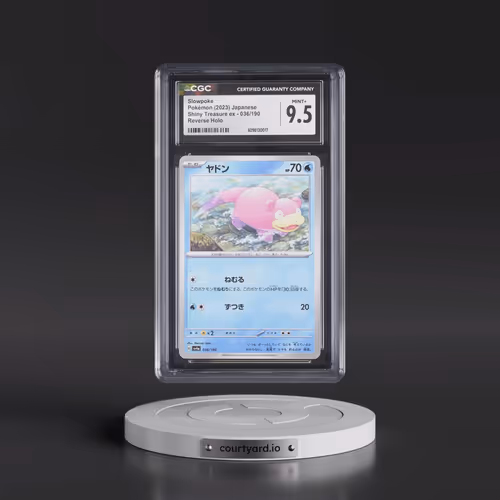 2023 Shiny Treasure ex #036/190 Slowpoke - Reverse Holo Digitized (CGC 9.5 MINT+)