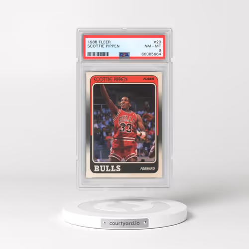 1988 Fleer #20 Scottie Pippen (PSA 8 NM-MT)