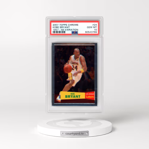 2007 Topps Chrome #24 Kobe Bryant - 1957-58 Variation (PSA 10 GEM MINT)