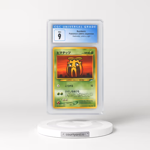 2001 Darkness, and to Light Sunkern (CGC 9 MINT)