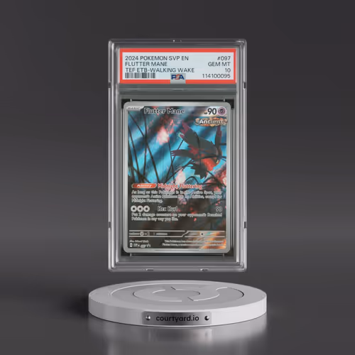 2024 Pokémon Svp EN-SV Black Star Promo #097 Flutter Mane - Temporal Forces Elite Trainer Box-Walkin