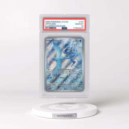 2025 Pokémon Jtg EN-Journey Together #161 Articuno - Illustration Rare (PSA 10 GEM MINT)