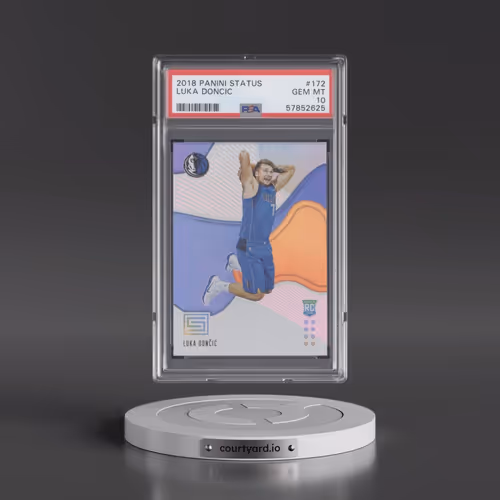 2018 Panini Status #172 Luka Doncic (PSA 10 GEM MINT)
