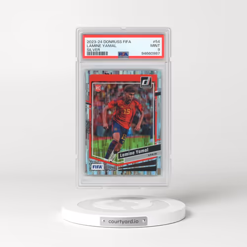 2023-24 Panini Donruss FIFA #54 Lamine Yamal - Silver (PSA 9 MINT)