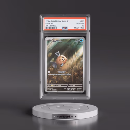 2024 Pokémon SV8-Super Electric Breaker #110 Feebas - Art Rare (PSA 10 GEM MINT)