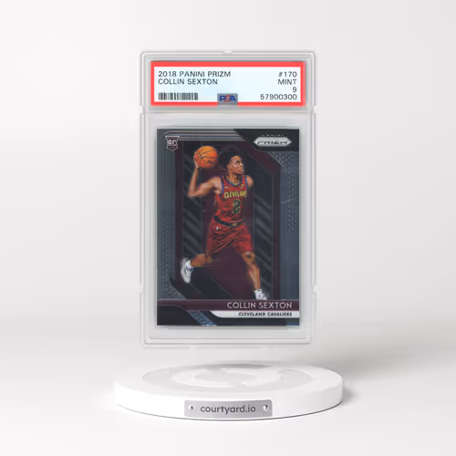2018 Panini Prizm #170 Collin Sexton (PSA 9 MINT)