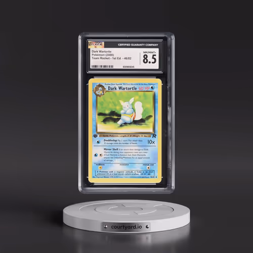 2000 Team Rocket #46/82 Dark Wartortle - 1st Edition 1st Edition (CGC 8.5 NM-MT+)