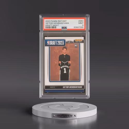 2023 Panini Instant Draft Night #DN1 Victor Wembanyama (PSA 9 MINT)