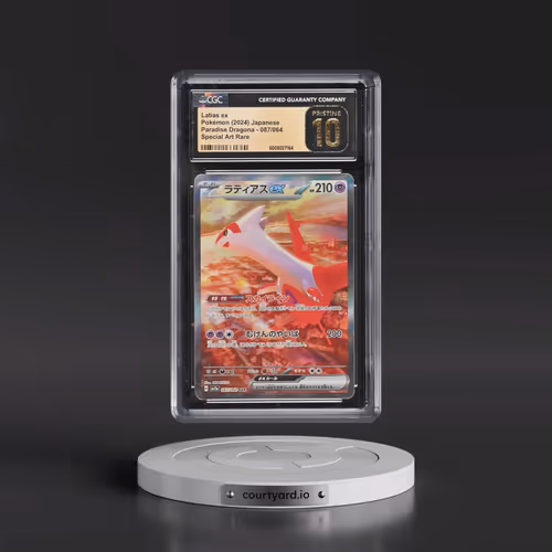 2024 Paradise Dragona - sv7a #087/064 Latias ex - Special Art Rare Holo (CGC 10 PRISTINE)