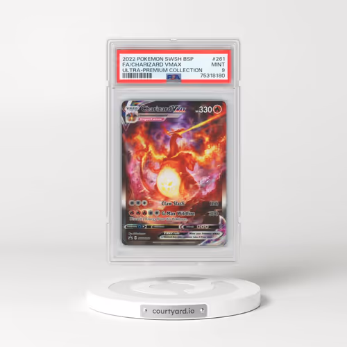 2022 Pokémon Swsh Black Star Promo #261 Charizard Vmax - Full Art Sword & Shield Ultra-Premium Colle
