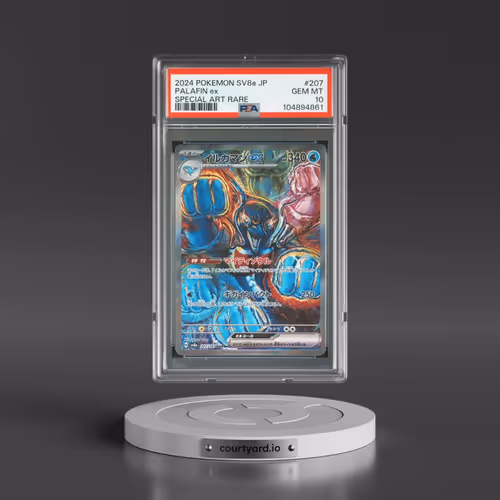 2024 Pokémon Sv8a-Terastal Fest EX #207 Palafin EX - Holo Special Art Rare (PSA 10 GEM MINT)
