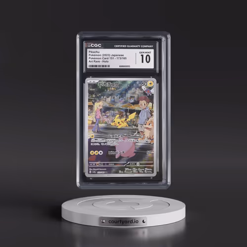 2023 Pokémon Card 151 #173/165 Pikachu - Art Rare Holo (CGC 10 GEM MINT)