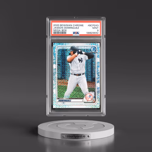 2020 Bowman Chrome Mega Box #BCP243 Jasson Dominguez (PSA 9 MINT)