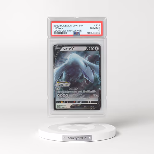 2022 Pokémon S Promo #324 Lugia V - Holo Lugia Get Challenge (PSA 10 GEM MINT)