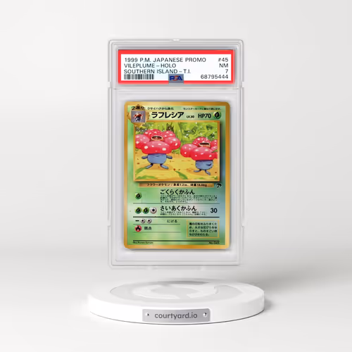 1999 Pokémon Promo Southern Islands #45 Vileplume - Holo Southern Island-T.I. (PSA 7 NM)