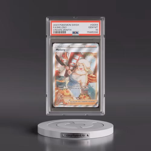 2023 Pokémon Sword and Shield Crown Zenith #GG64 Melony - Full Art (PSA 10 GEM MINT)