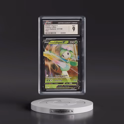 2022 Astral Radiance #017/189 Hisuian Lilligant V - Holo (CGC 9 MINT)