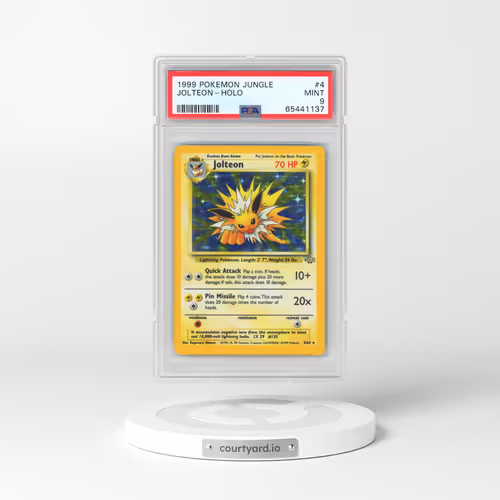 1999 Pokémon Jungle #4 Jolteon - Holo (PSA 9 MINT)