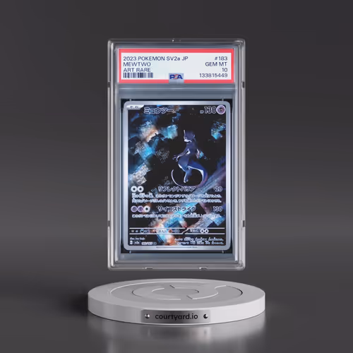 2023 Pokémon Sv2a-Pokémon 151 #183 Mewtwo - Art Rare (PSA 10 GEM MINT)