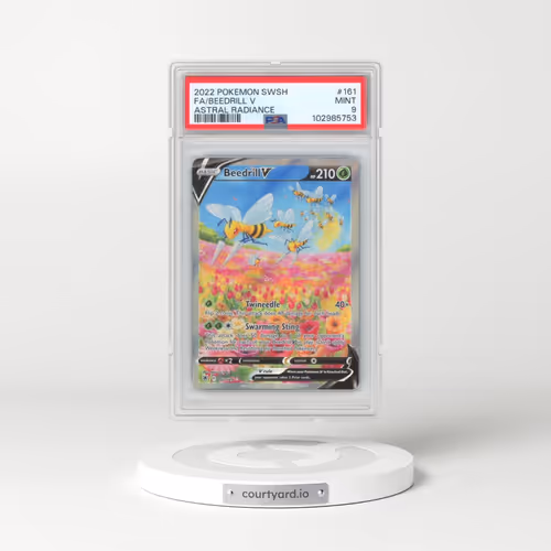2022 Pokémon Sword & Shield Astral Radiance #161 Beedrill V - Holo Full Art (PSA 9 MINT)