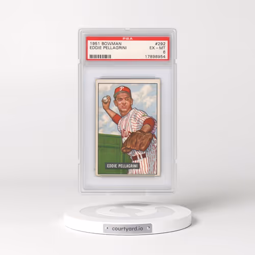 1951 Bowman #292 Eddie Pellagrini (PSA 6 EX-MT)