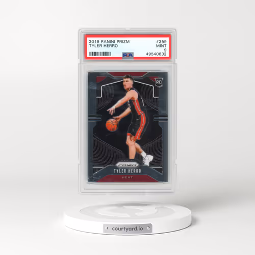 2019 Panini Prizm #259 Tyler Herro (PSA 9 MINT)