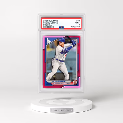 2024 Bowman #33 Shohei Ohtani - Fuchsia (PSA 9 MINT)